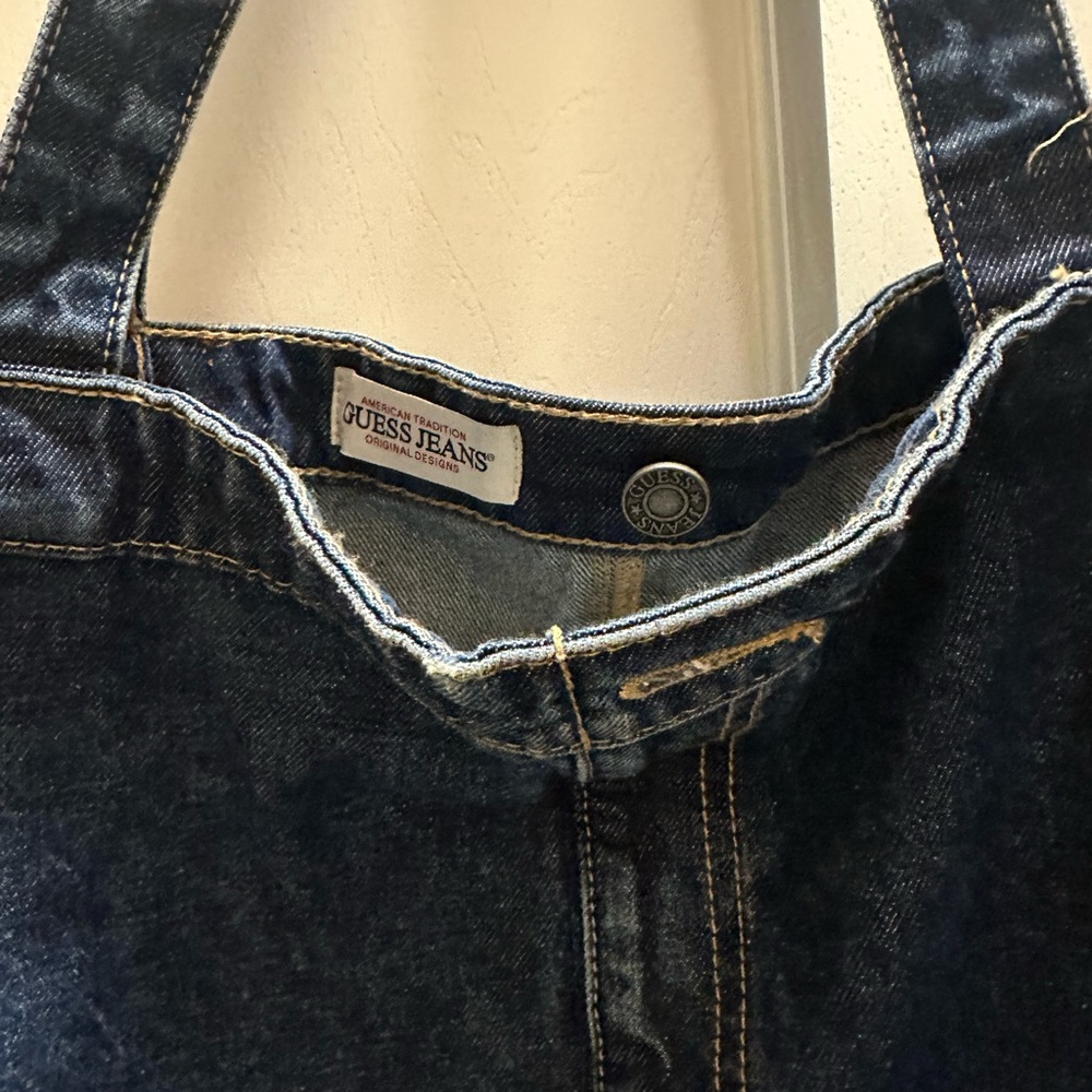Guess Denim Blue Tote Bag - Picture 2 of 4